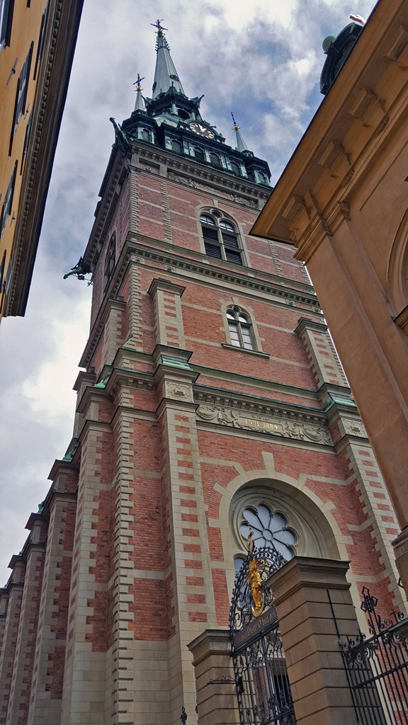 German St. Gertrude Church Tower